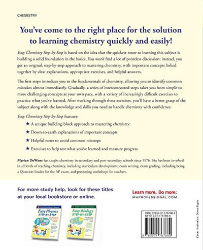 Easy Chemistry Step-by-Step (Easy Step-by-Step Series)