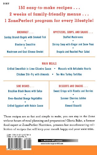 ZonePerfect Cooking Made Easy: Quick, Delicious Meals for Your Healthy Zone Lifestyle
