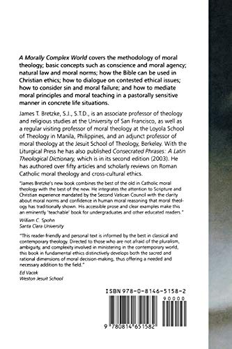A Morally Complex World: Engaging Contemporary Moral Theology