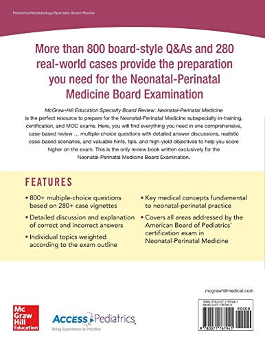 McGraw-Hill Specialty Board Review Neonatal-Perinatal Medicine