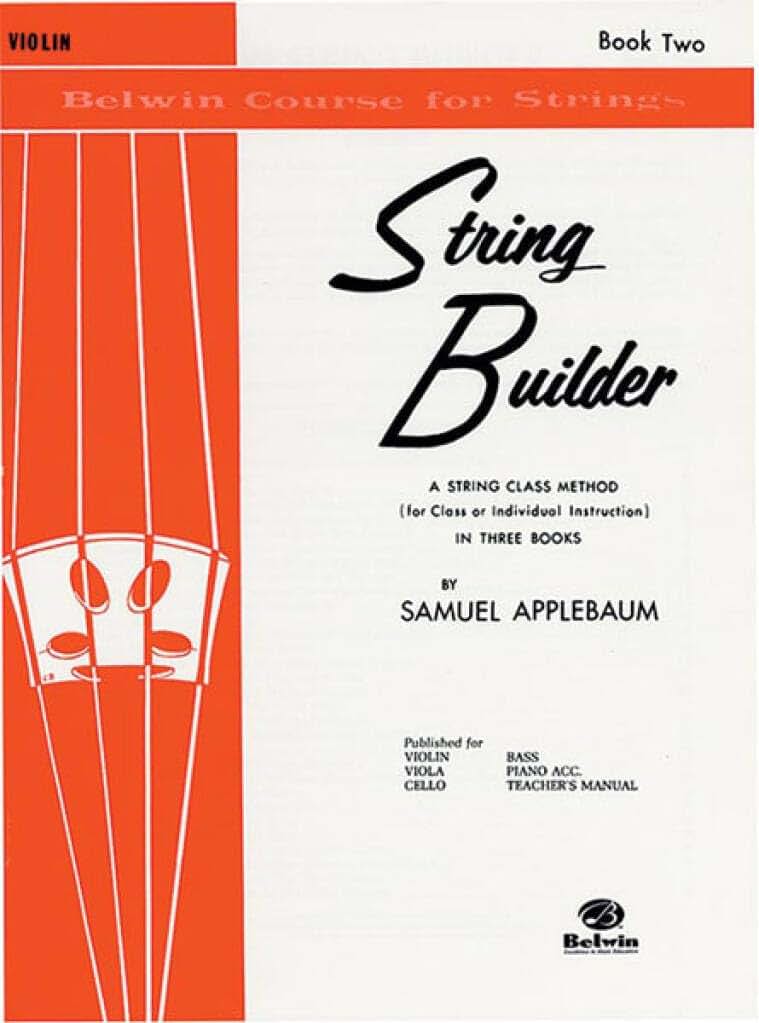 String Builder, Bk 2: A String Class Method (for Class or Individual Instruction) - Violin (Belwin Course for Strings, Bk 2)