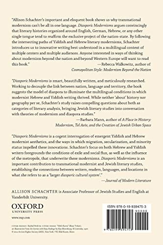 Diasporic Modernisms: Hebrew and Yiddish Literature in the Twentieth Century