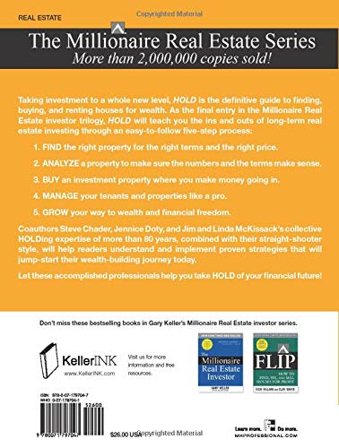 Hold: How to Find, Buy, and Rent Houses for Wealth (Milliona