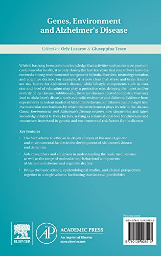 Genes, Environment and Alzheimer's Disease