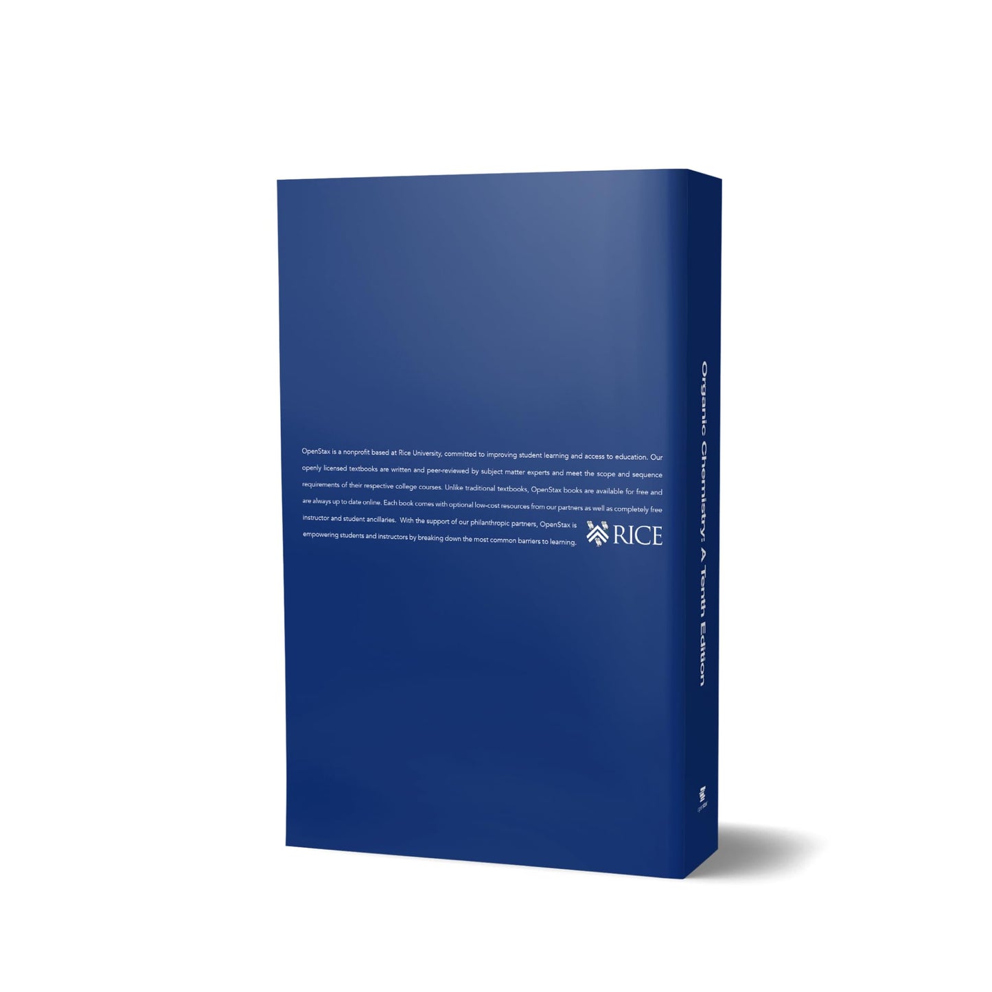 Organic Chemistry: Official OpenStax by John McMurry 10th Ed [hardcover, full color]