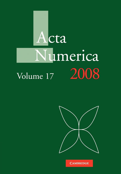 Acta Numerica 2008: Volume 17 (Acta Numerica, Series Number 17)