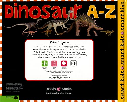 Dinosaur A-Z: For kids who really love dinosaurs!