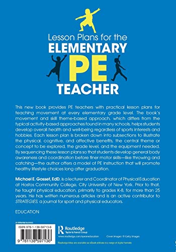 Lesson Plans for the Elementary PE Teacher: A Developmental Movement Education & Skill-Themes Framework