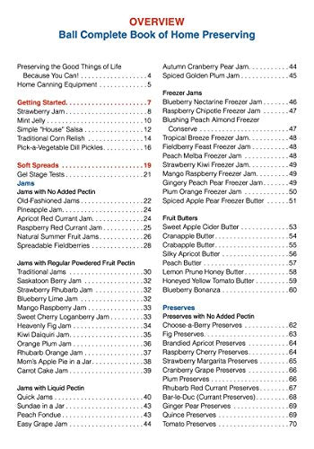 Ball Complete Book of Home Preserving: 400 Recipes