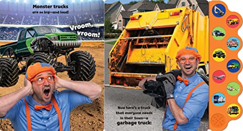 Blippi: Vehicles Are Awesome! (10-Button Sound Books)