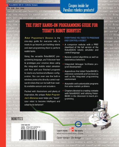 Robot Programmer's Bonanza