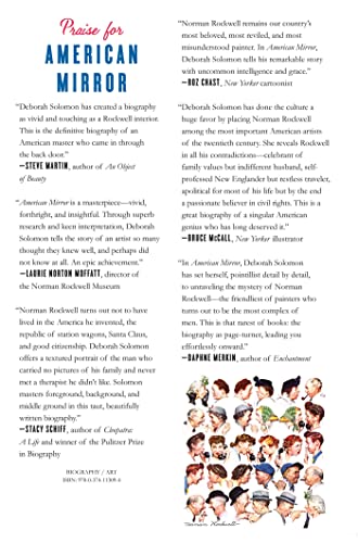 American Mirror: The Life and Art of Norman Rockwell — back cover