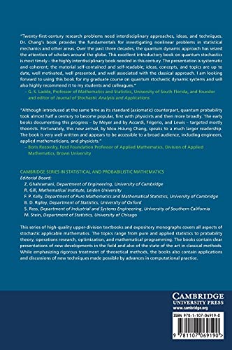 Quantum Stochastics (Cambridge Series in Statistical and Probabilistic Mathematics, Series Number 37)