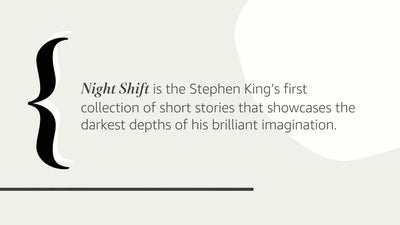 Night Shift by Stephen King