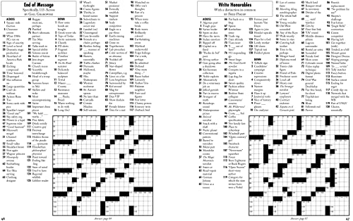 Pajama Weekend Crosswords (Sunday Crosswords)