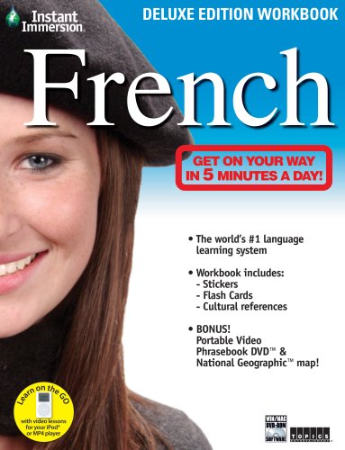 Instant Immersion French - Deluxe Edition Workbook (French and English Edition)