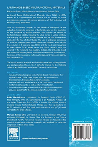 Lanthanide-Based Multifunctional Materials: From OLEDs to SIMs (Micro and Nano Technologies)