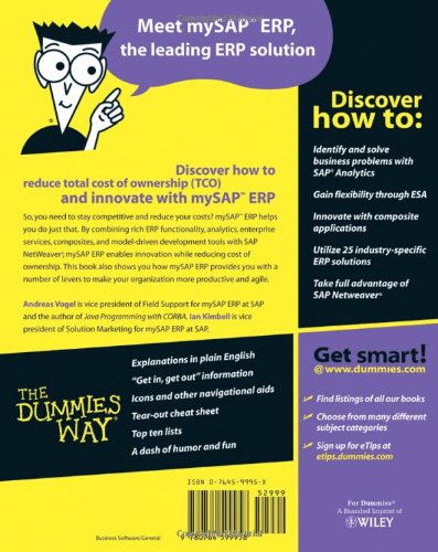 mySAP ERP For Dummies