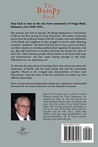 The Bumpy Road (Large Print Edition): Farm Life in the Great Depression