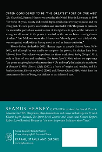 Selected Poems 1988-2013 by Heaney, Seamus