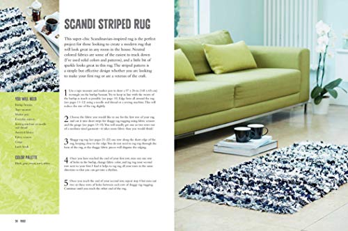 Rag Rugs, Pillows, and More: over 30 colorful ways to upcycle fabric for the home