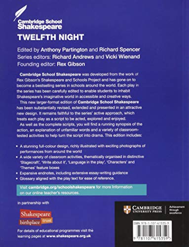 Twelfth Night (Cambridge School Shakespeare)