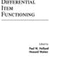 Differential Item Functioning