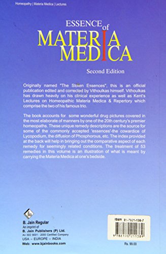 The Essence of Materia Medica