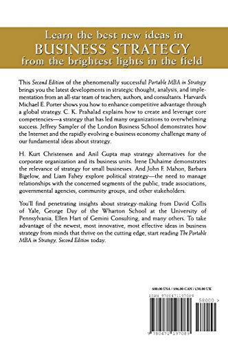 The Portable MBA in Strategy
