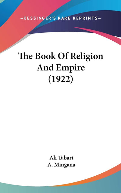 The Book Of Religion And Empire (1922)