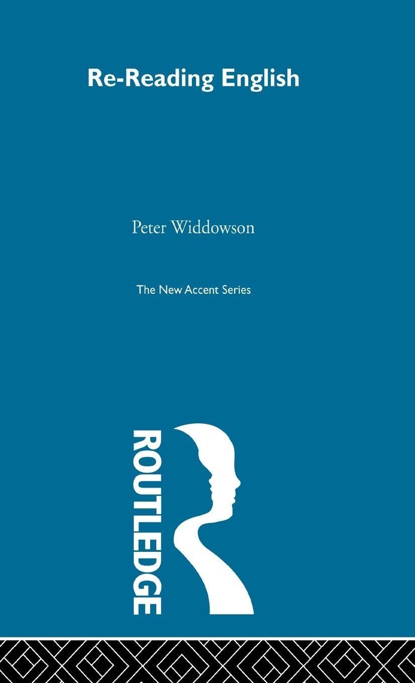 Re-Reading English (New Accents)