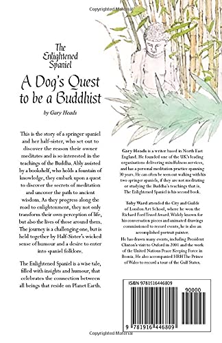 A Dog's Quest to be a Buddhist: The Enlightened Spaniel — back cover