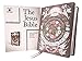 The Jesus Bible Artist Edition, NIV, Leathersoft, Gray Floral, Comfort Print