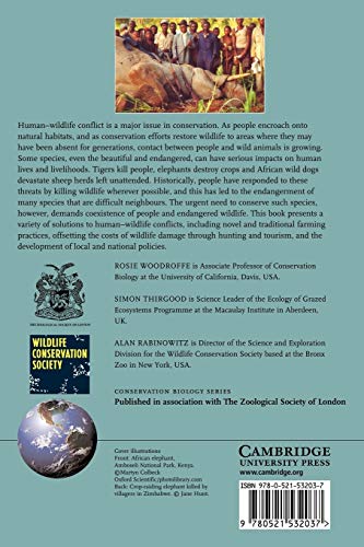People and Wildlife, Conflict or Co-existence? (Conservation Biology, Series Number 9)