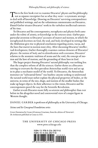 Descartes' Metaphysical Physics (Science and Its Conceptual Foundations series)