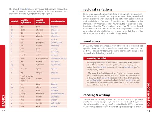 Lonely Planet Swahili Phrasebook & Dictionary