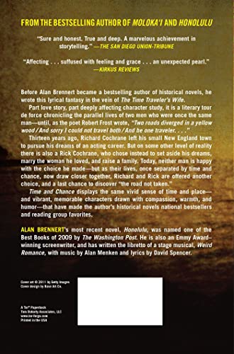 Time And Chance — back cover
