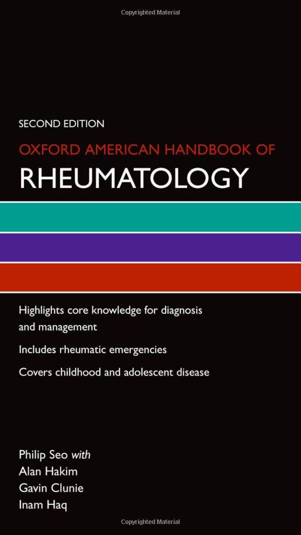 Oxford American Handbook of Rheumatology (Oxford American Handbooks of Medicine)