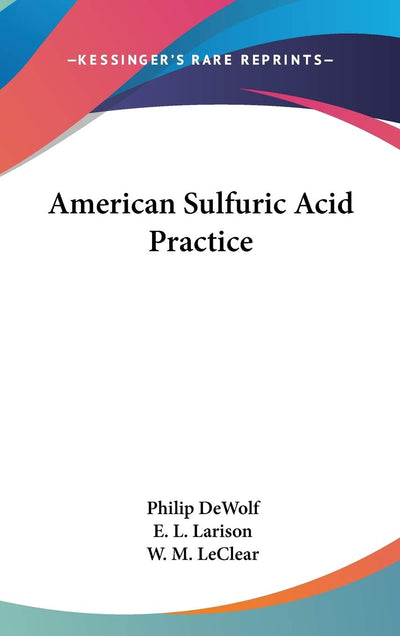 American Sulfuric Acid Practice