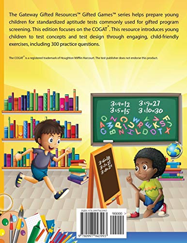 COGAT Test Prep Grade 2 Level 8: Gifted and Talented Test Preparation Book - Practice Test/Workbook for Children in Second Grade (English)