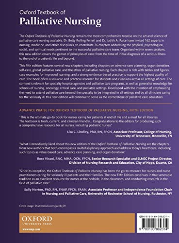 Oxford Textbook of Palliative Nursing (Oxford Textbooks in Palliative Medicine)
