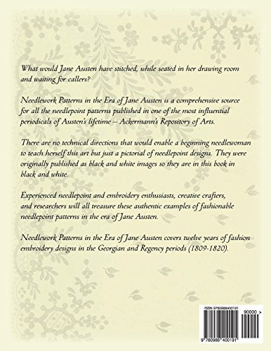 Needlework Patterns in the Era of Jane Austen: Ackermann's Repository of Arts