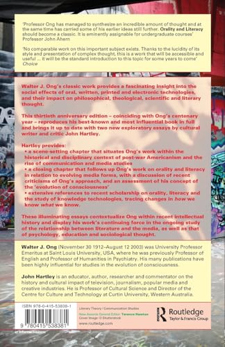 Orality and Literacy (New Accents)