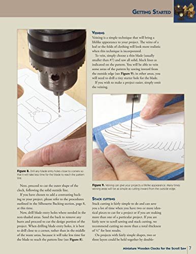 Miniature Wooden Clocks for the Scroll Saw: Over 250 Patterns from the Berry Basket Collection for Mini Clock Inserts (Fox Chapel Publishing)