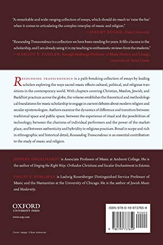 Resounding Transcendence: Transitions in Music, Religion, and Ritual