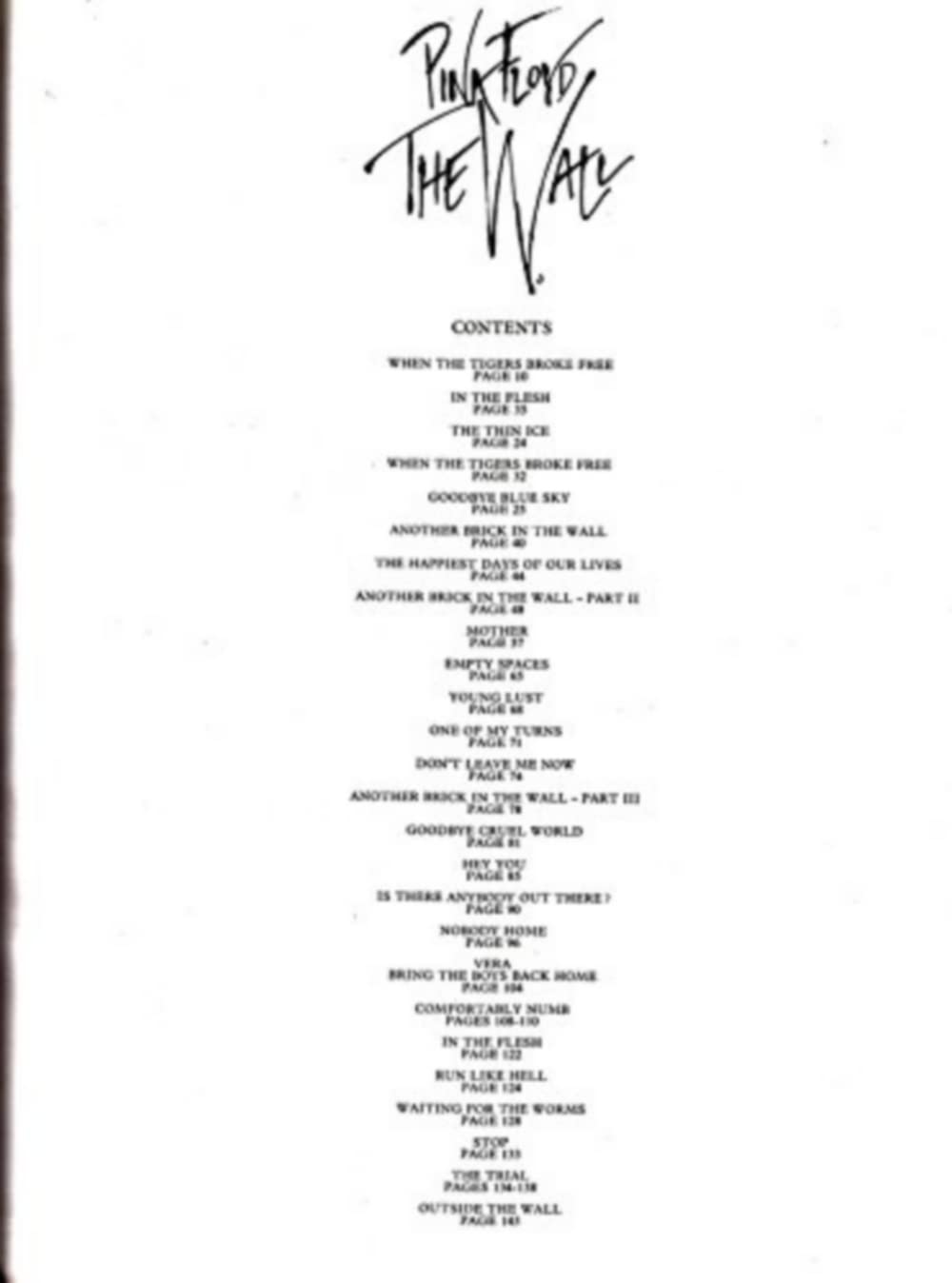 Pink Floyd: The Wall by Pink Floyd