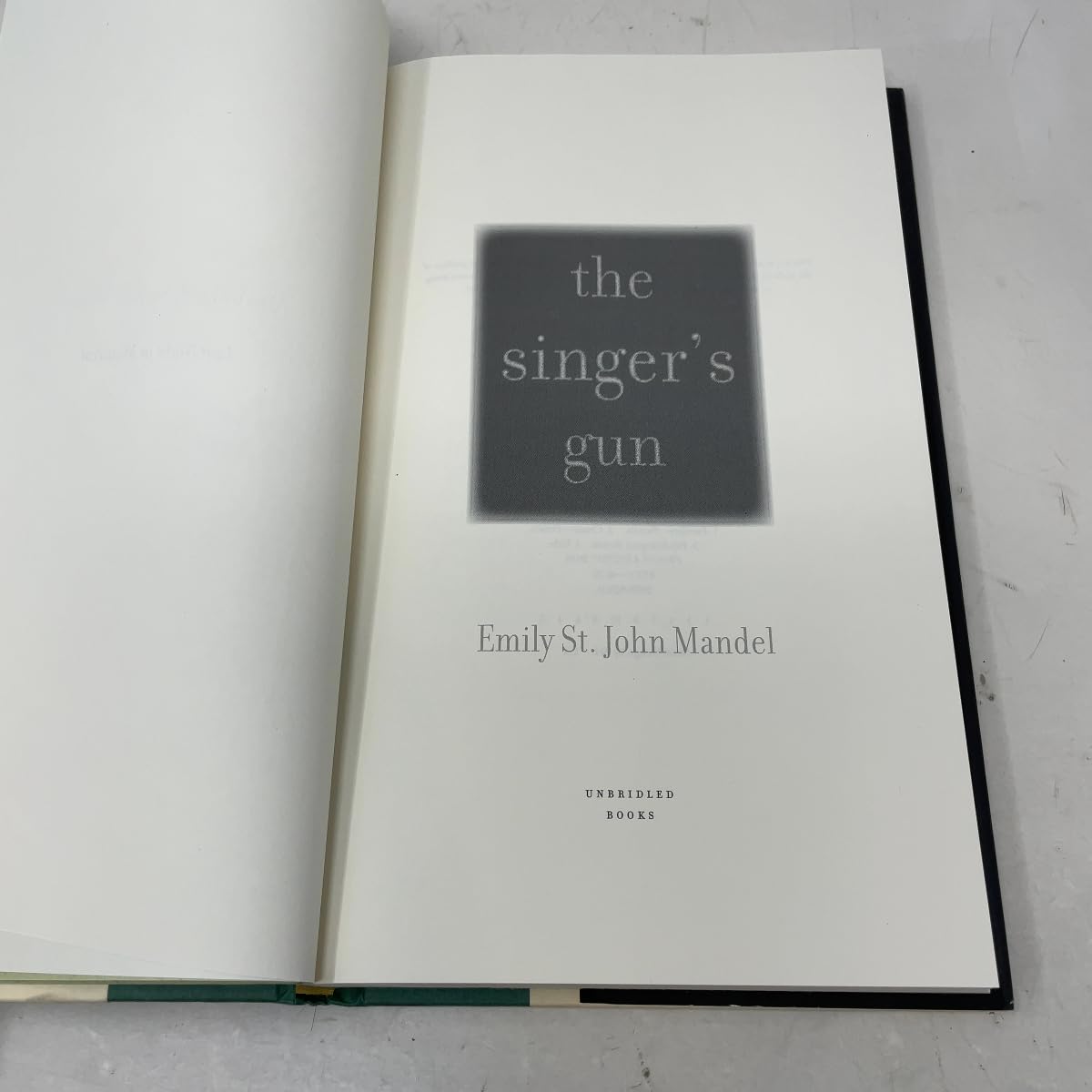 The Singer's Gun