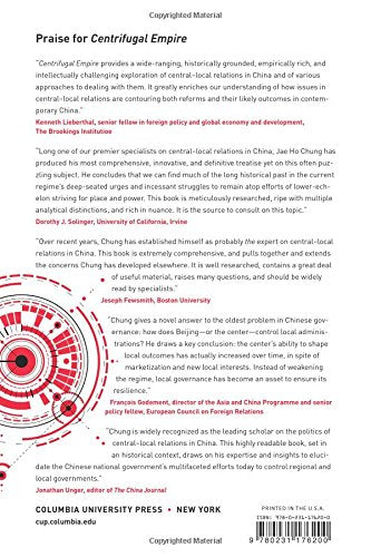 Centrifugal Empire: Central-Local Relations in China