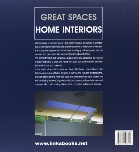 Great Spaces: Home Interiors — back cover