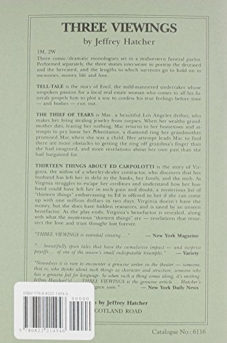 Three Viewings by Hatcher, Jeffrey